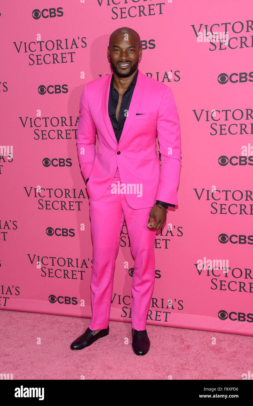 Gli arrivi di celebrità sul tappeto rosa al 2015 Victoria's Secret Fashion Show con: Tyson Beckford dove: New York New York, Stati Uniti quando: 11 Nov 2015 Foto Stock