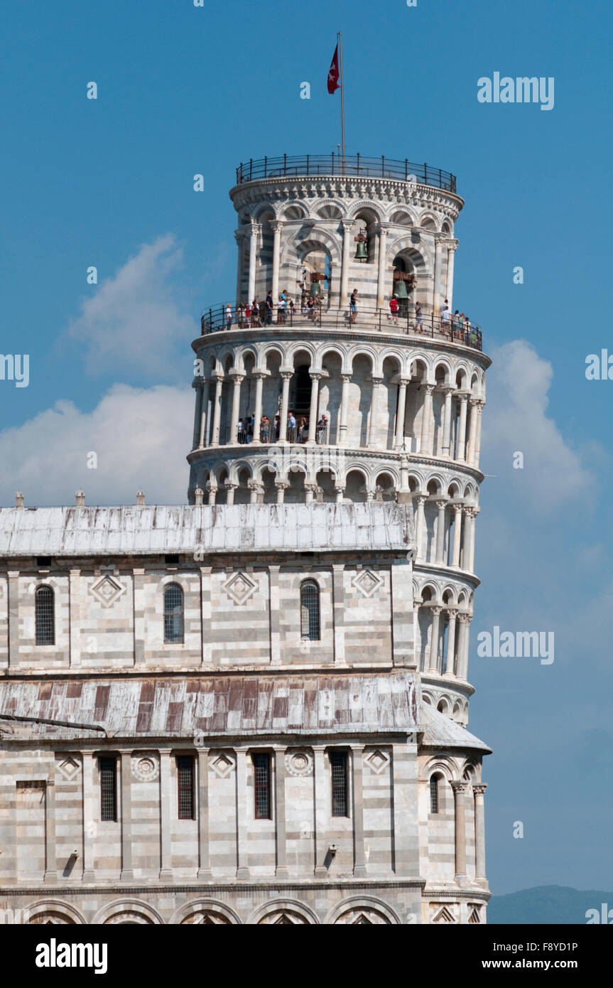 L'Italia, Toscana, Pisa, Torre Pendente Foto Stock