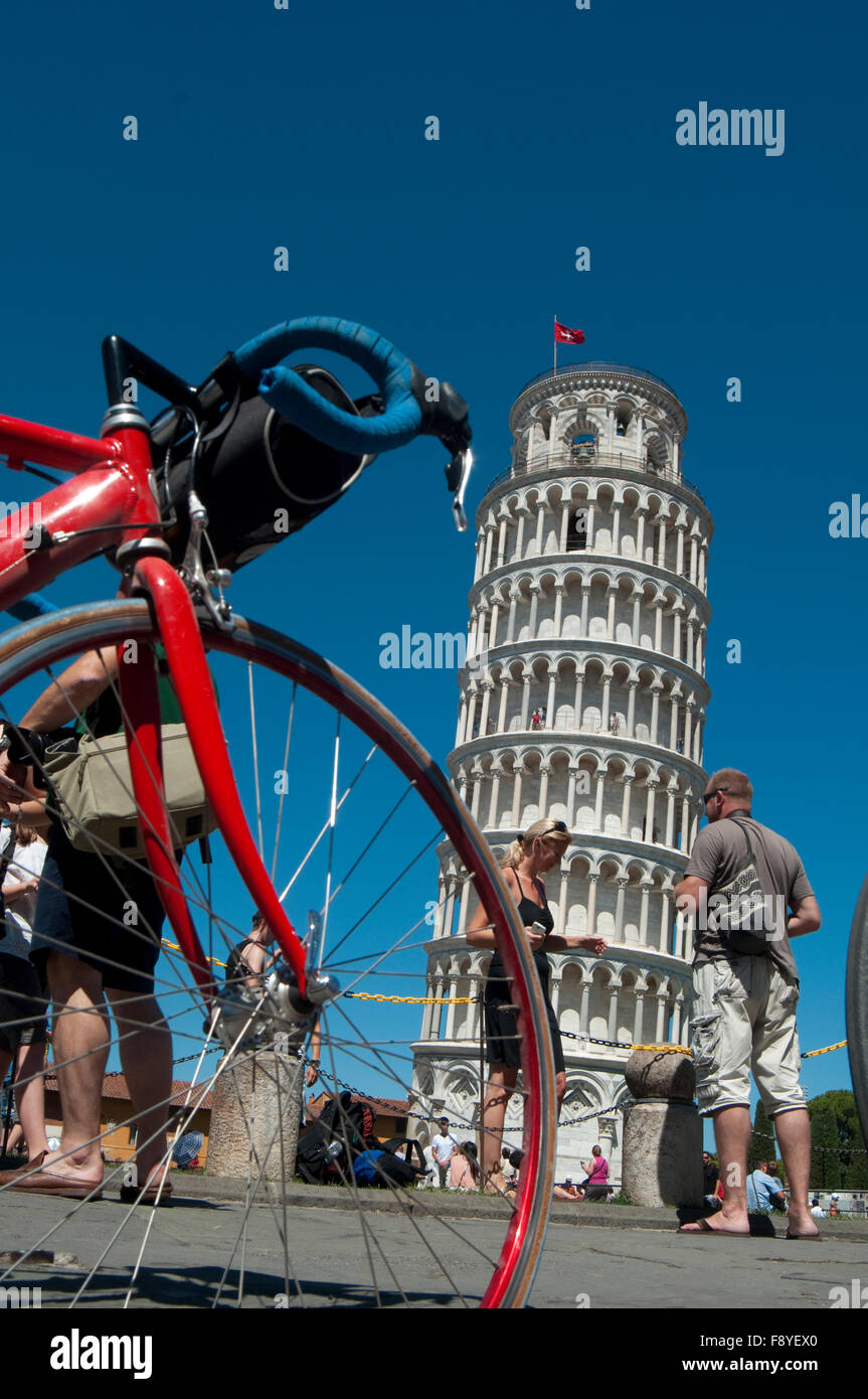 L'Italia, Toscana, Pisa, Torre Pendente Foto Stock