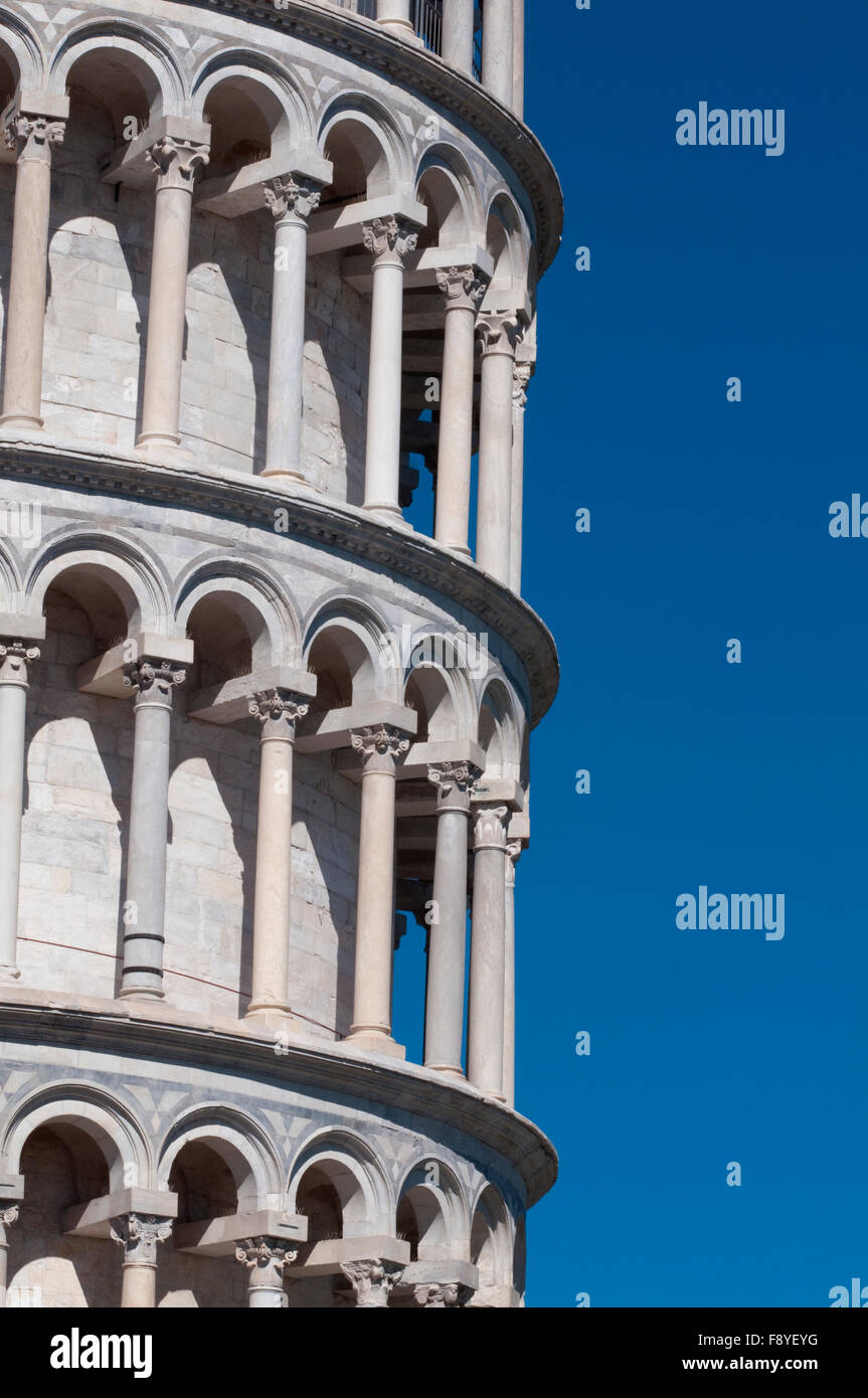 L'Italia, Toscana, Pisa, Torre Pendente Foto Stock