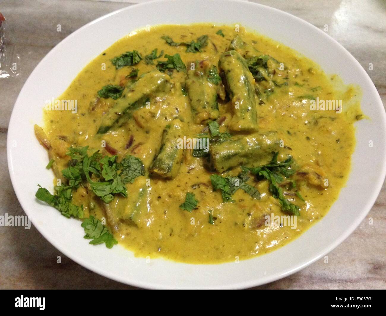 Indiano curry piccante e dolci Foto Stock