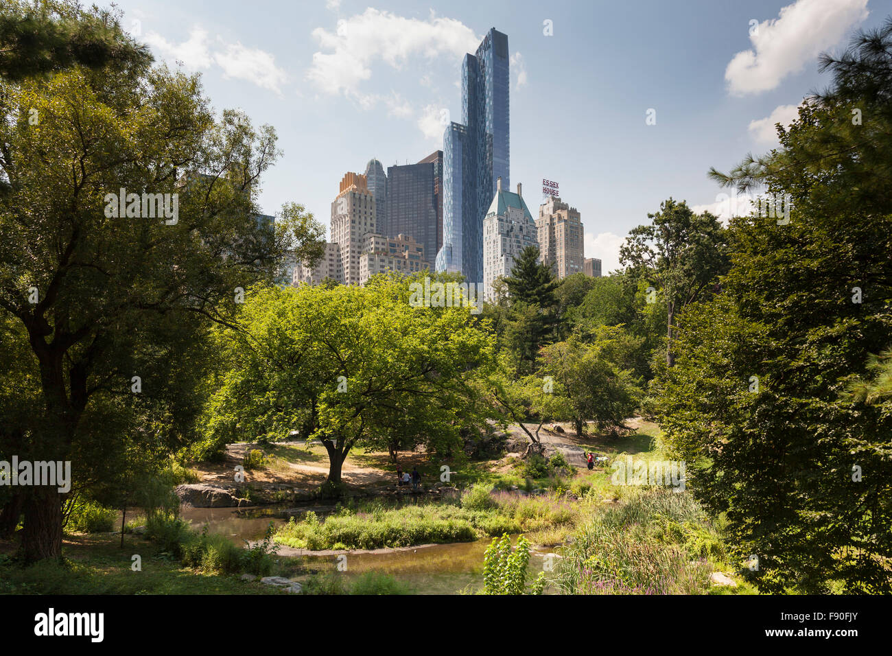 Central Park, Middle-Upper Manhattan, New York City Foto Stock