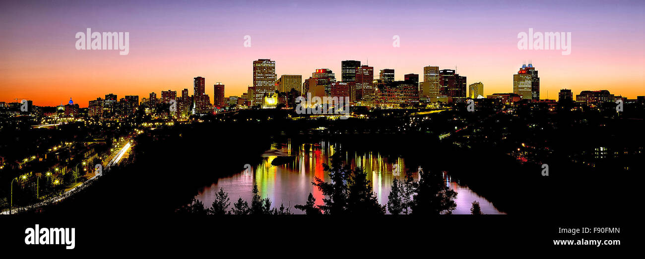 FujiGX 617 colpo di Edmonton in Canada. Foto Stock