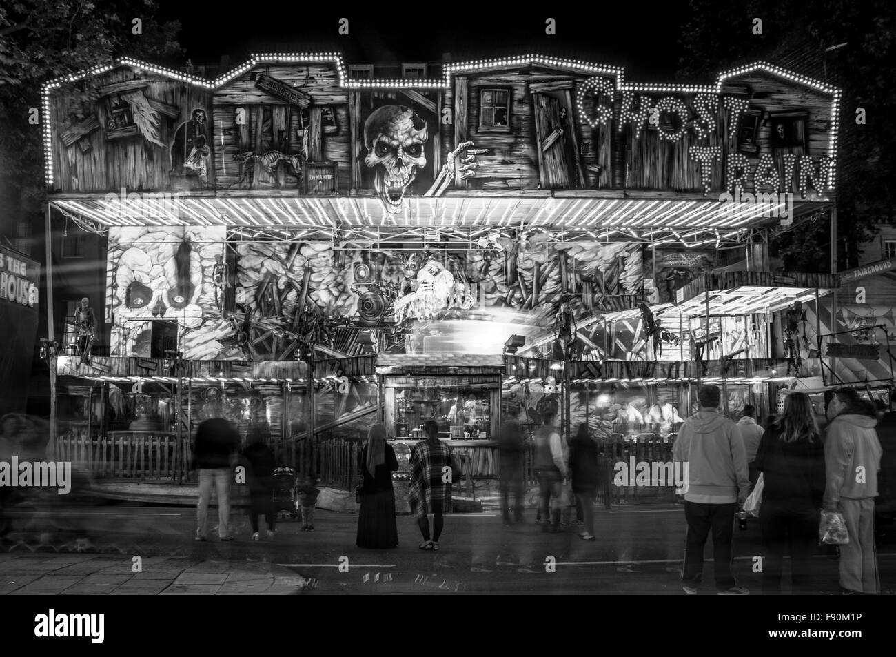 I St Giles Fiera, Oxford, Regno Unito Foto Stock