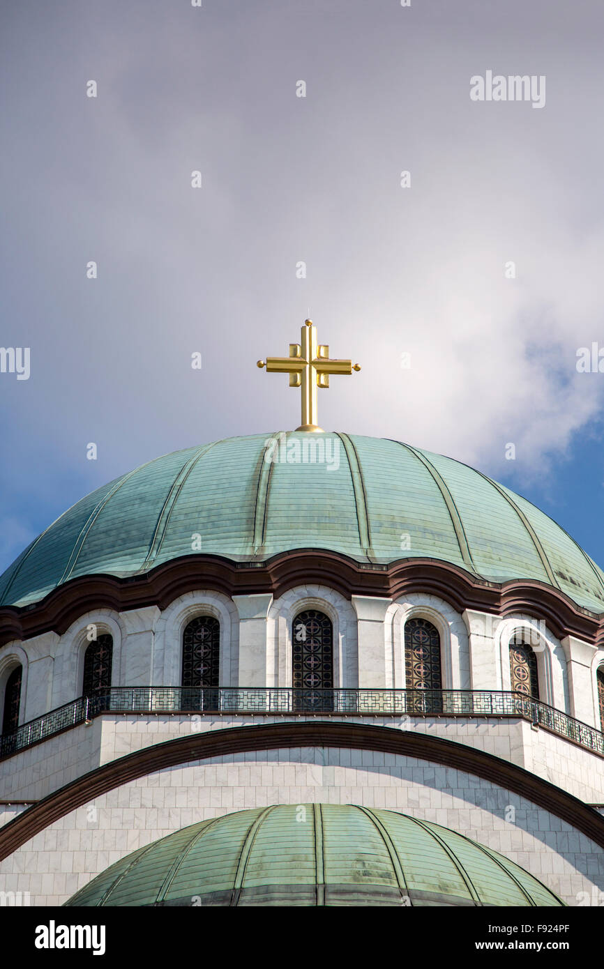 San Sava chiesa, Belgrado Foto Stock