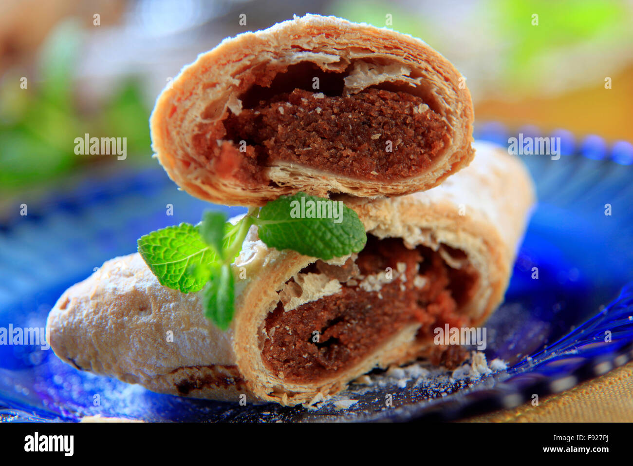 Mini fatturati con riempimento matto Foto Stock