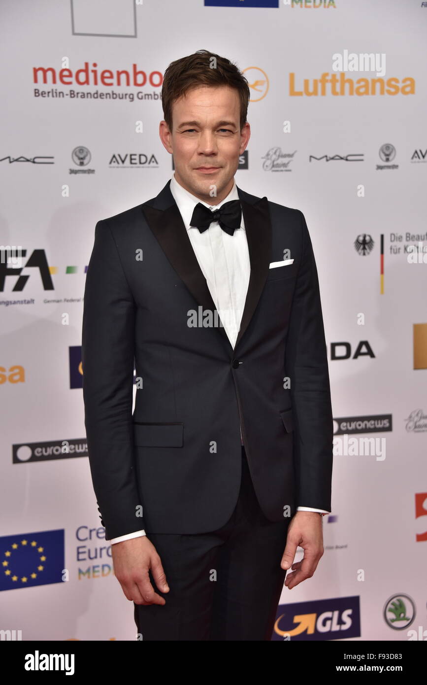 Johannes Bah Kuhnke/tappeto rosso/arrivi/28. European Film Awards/Berlino/12. 12. 2015 Foto Stock