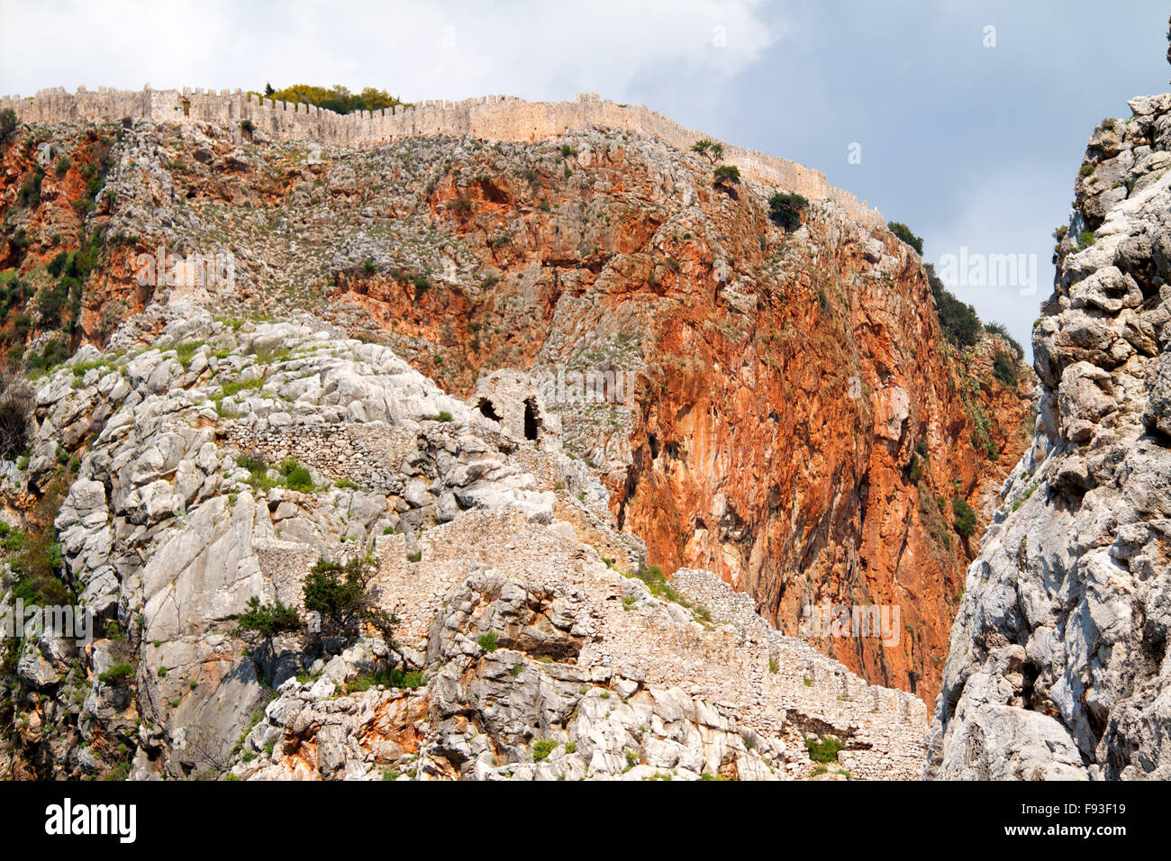Chiaro paesaggio di montagna Foto Stock