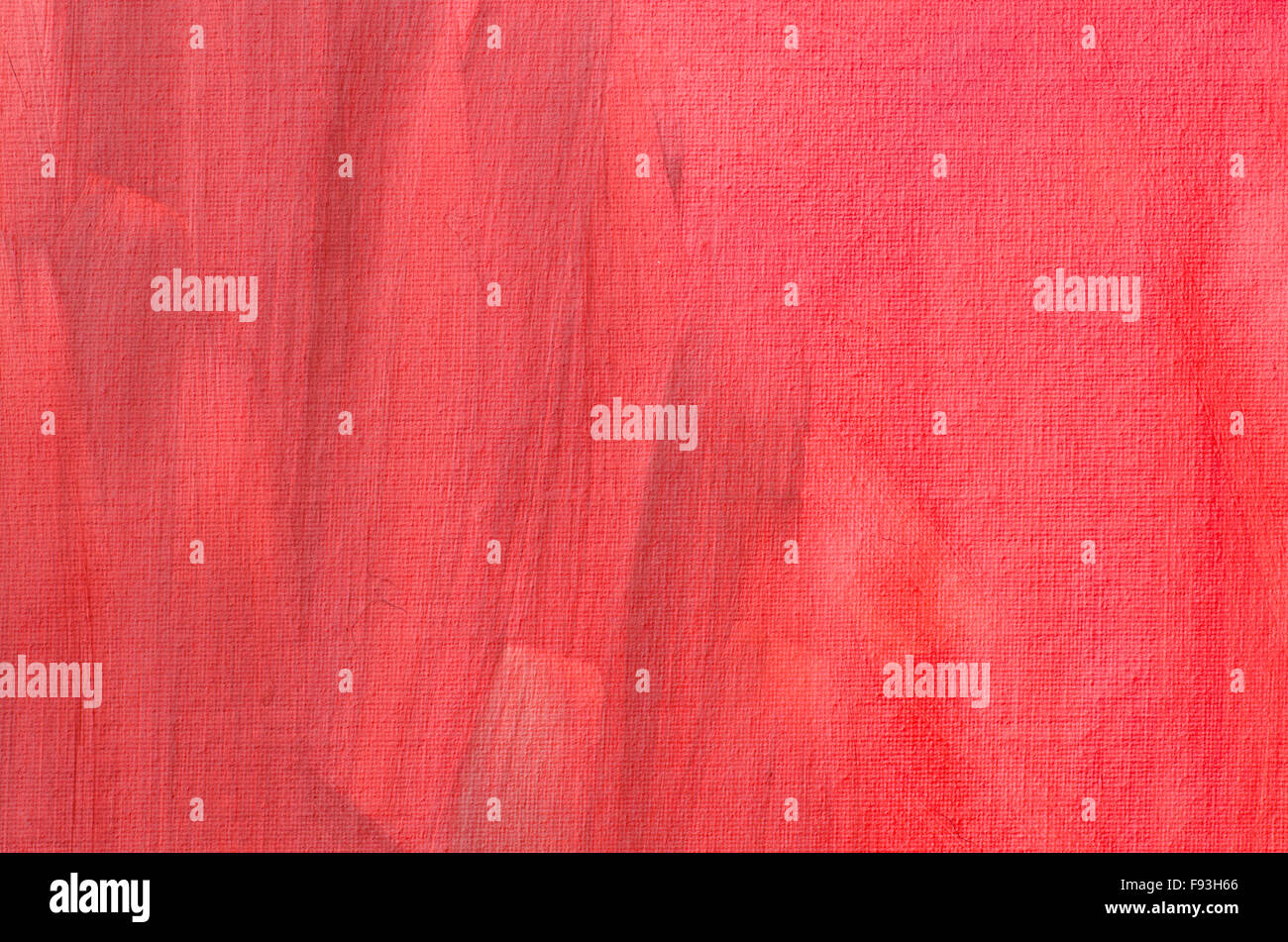 Dipinto di rosso tela artistica texture di sfondo Foto Stock