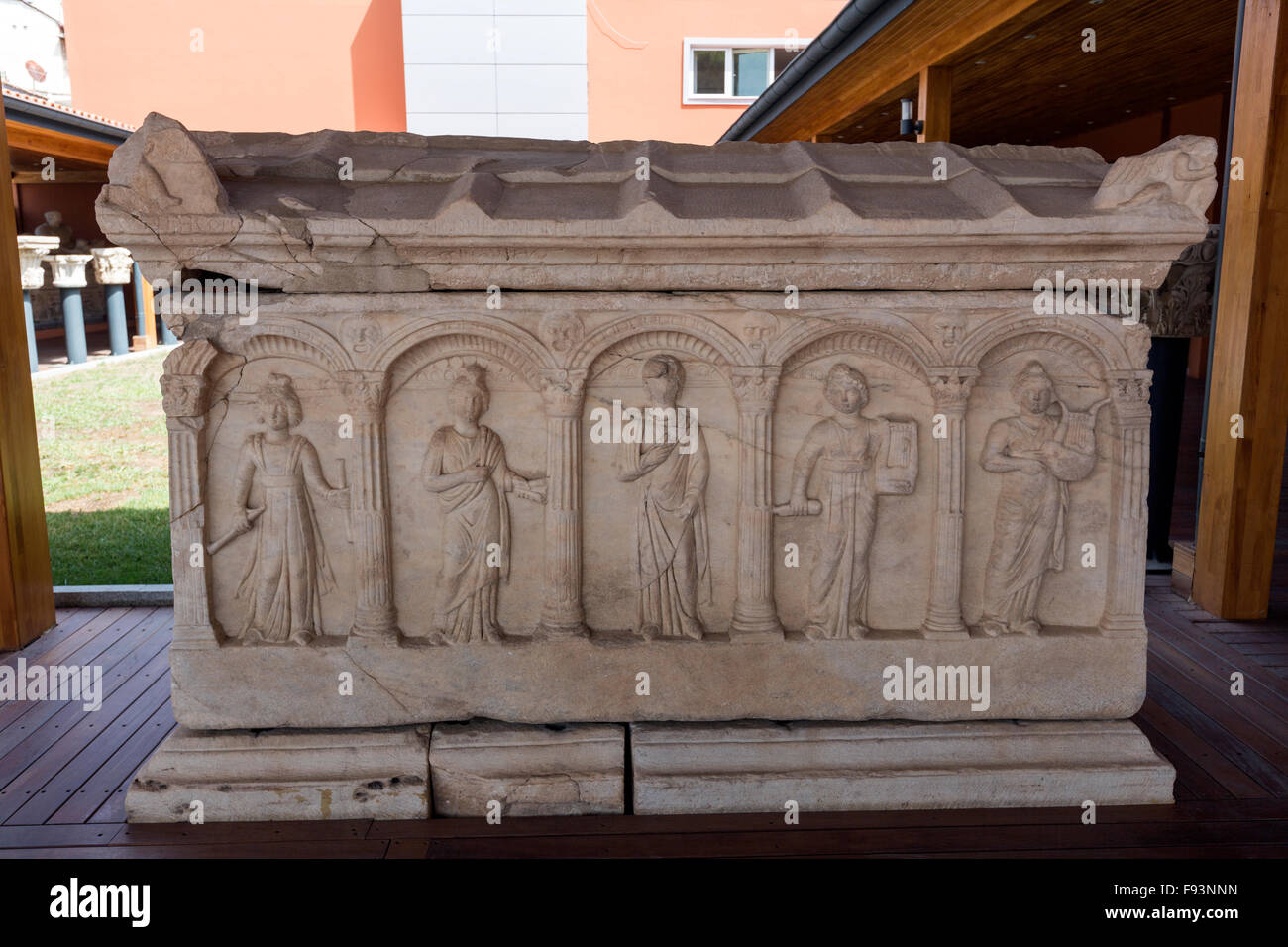Sarcofago di Efeso Museo Archeologico, Foto Stock
