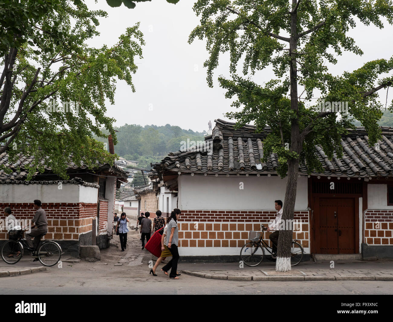 Città storica di Kaesong, Corea del Nord, Asia, patrimonio mondiale Foto Stock