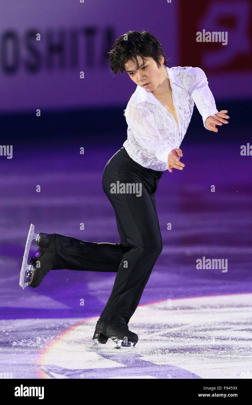 Shoma Onu (JPN), 13 dicembre 2015 - Pattinaggio di Figura : ISU Grand Prix di Pattinaggio di Figura 2015/2016 finale mostra al Centro Congressi Internazionale di Barcellona, Barcellona, Spagna. (Foto di YUTAKA/AFLO SPORT) Foto Stock