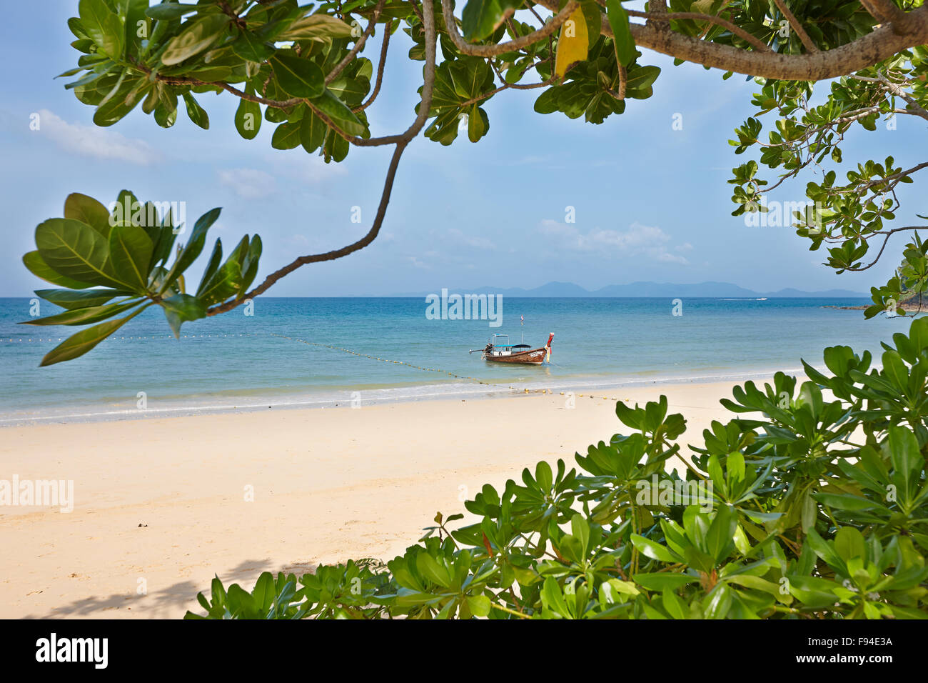 Klong Muang Beach, Provincia di Krabi, Thailandia. Foto Stock