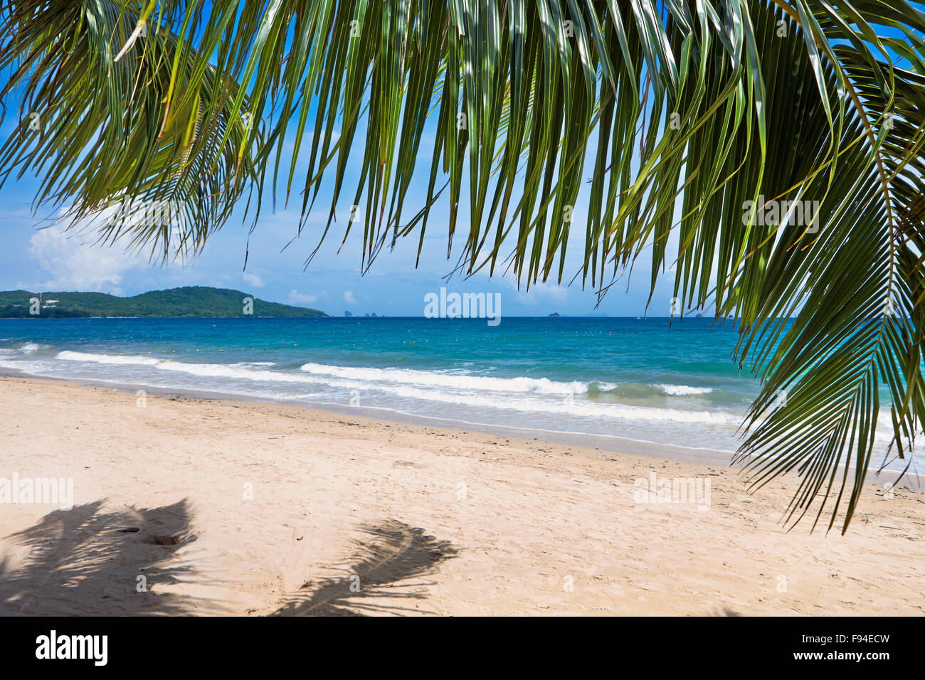 Klong Muang Beach, Provincia di Krabi, Thailandia. Foto Stock