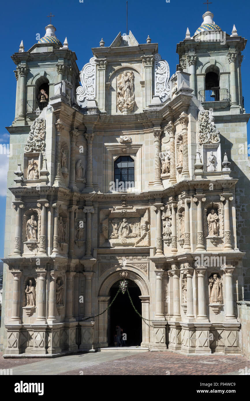 Messico Oaxaca, Soledad basilica Foto Stock