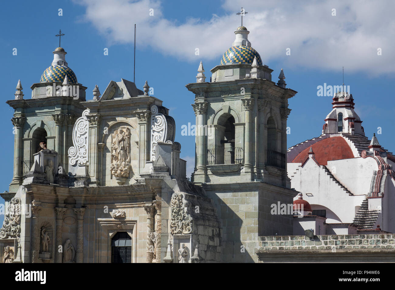 Messico Oaxaca, Soledad basilica Foto Stock