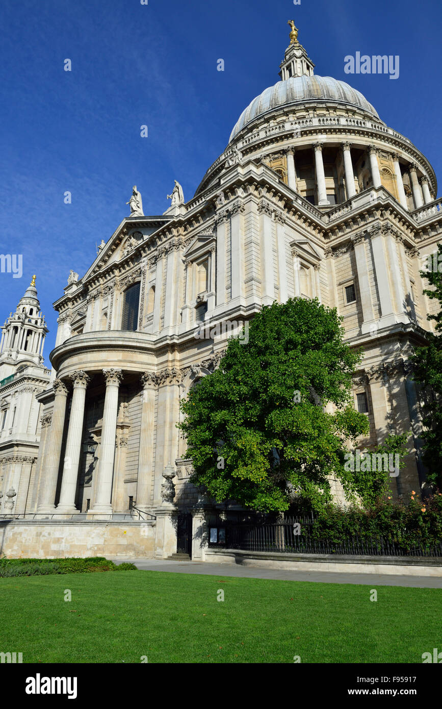 Cattedrale di San Paolo, San Paolo sagrato, London EC4M, Regno Unito Foto Stock