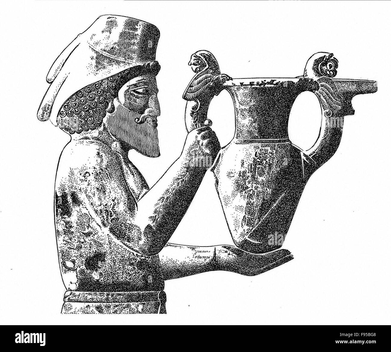 Un armeno. Foto Stock