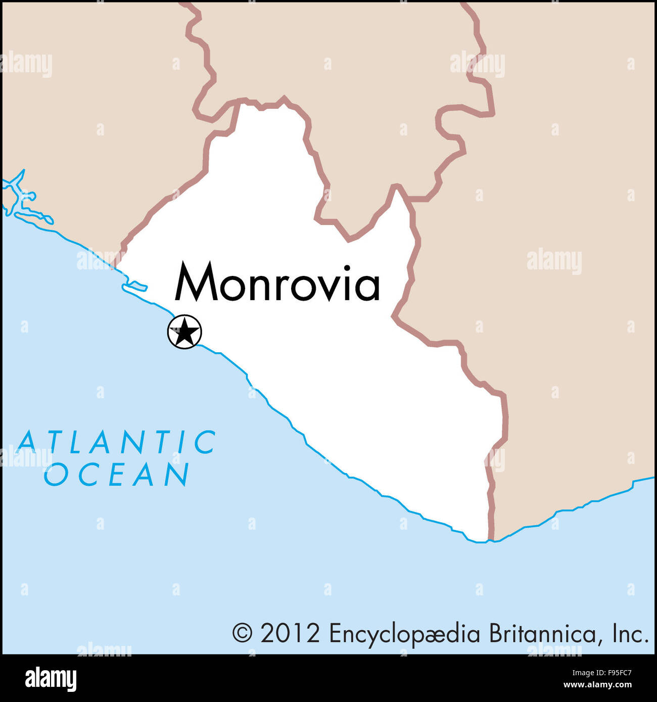 Monrovia, Liberia Foto Stock