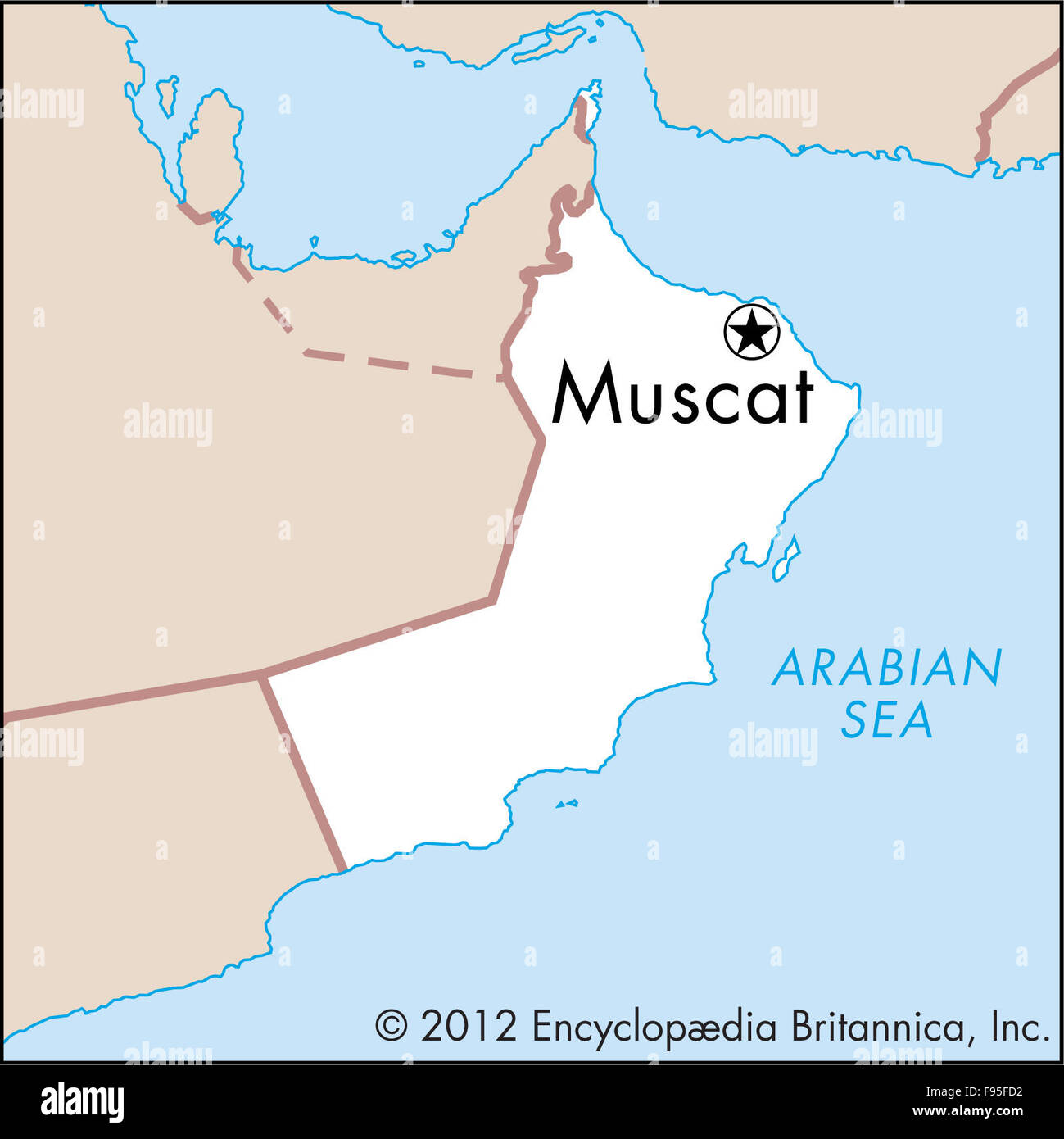 Muscat, Oman Foto Stock