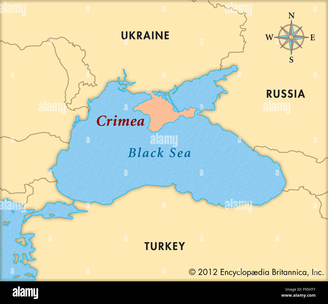 Crimea Foto Stock