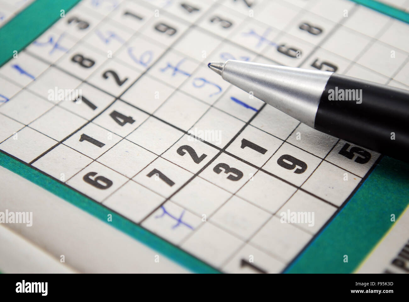 Sudoku Foto Stock