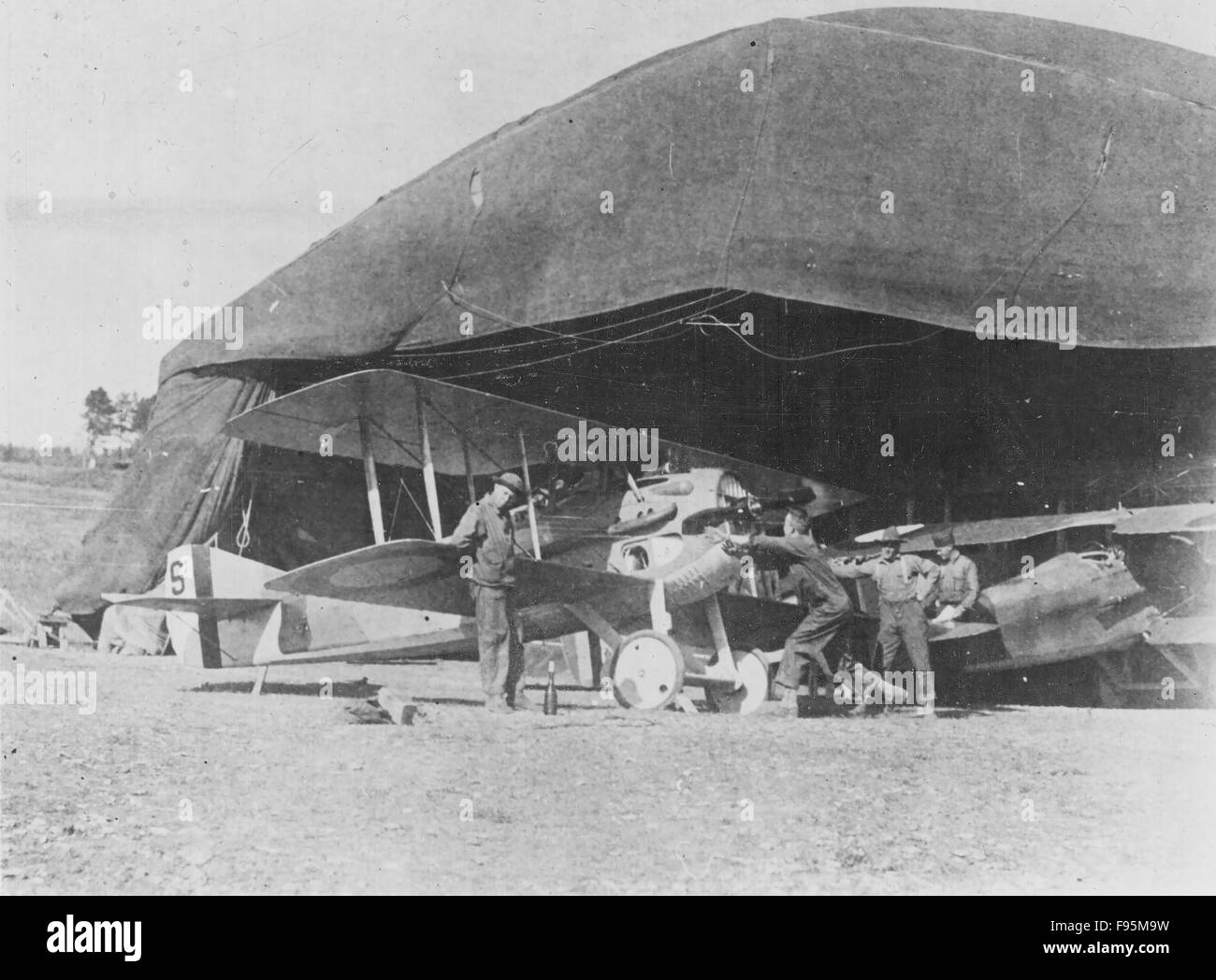 Aeronautica Militare francese, WW1. Foto Stock
