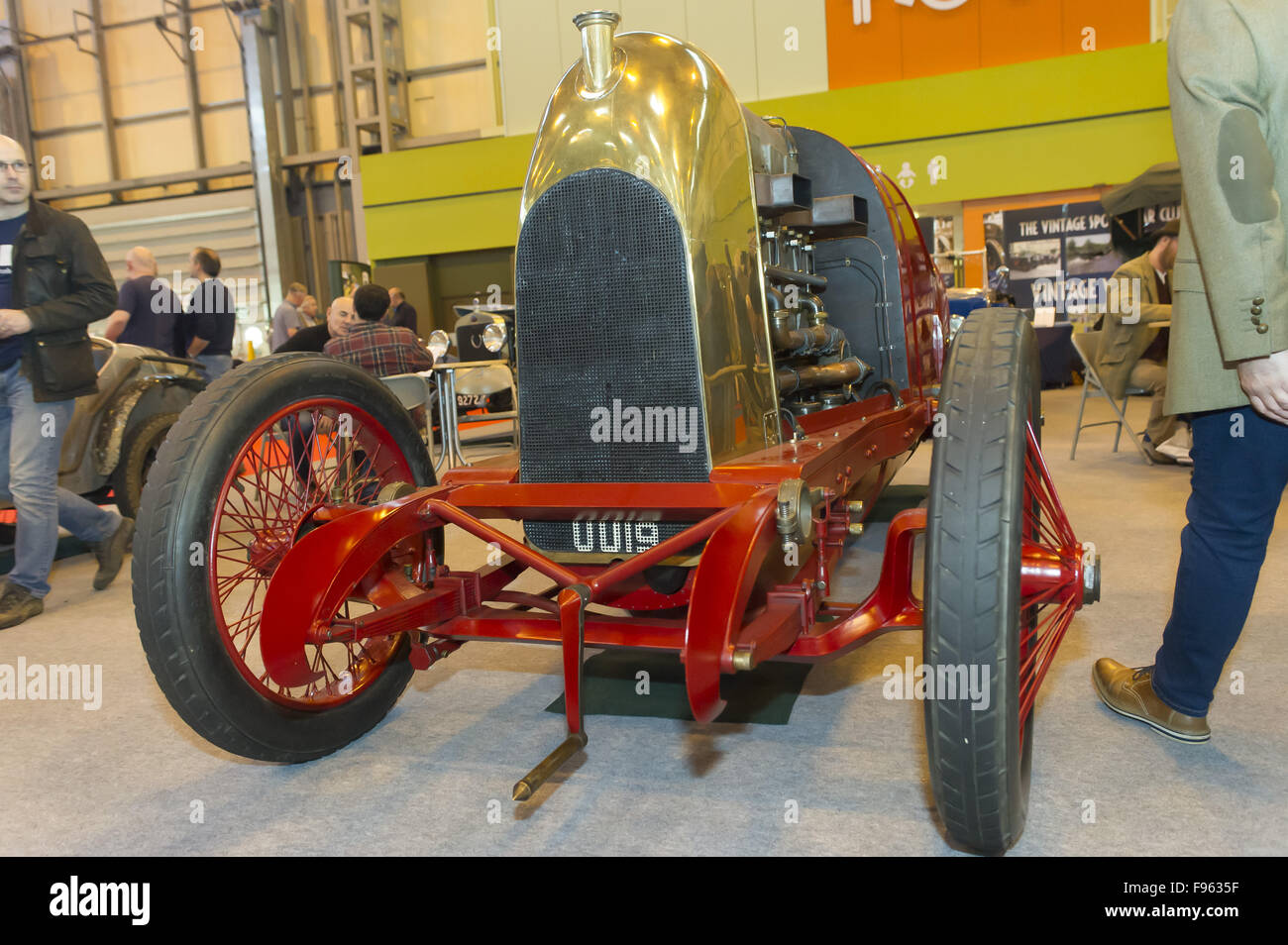 Classic Motor Show 2015 presso il centro NEC Birmingham offre: 1911 Fiat S76 - Tipo 12 La Bestia di Torino dove: Birmingham, Regno Unito quando: 13 Nov 2015 Foto Stock