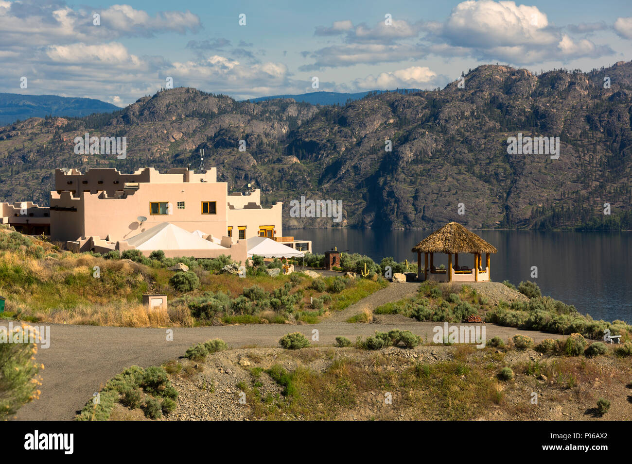 Bed and Breakfast, Summerland, Lago Okanagan, Okanagan Valley, British Columbia, Canada Foto Stock