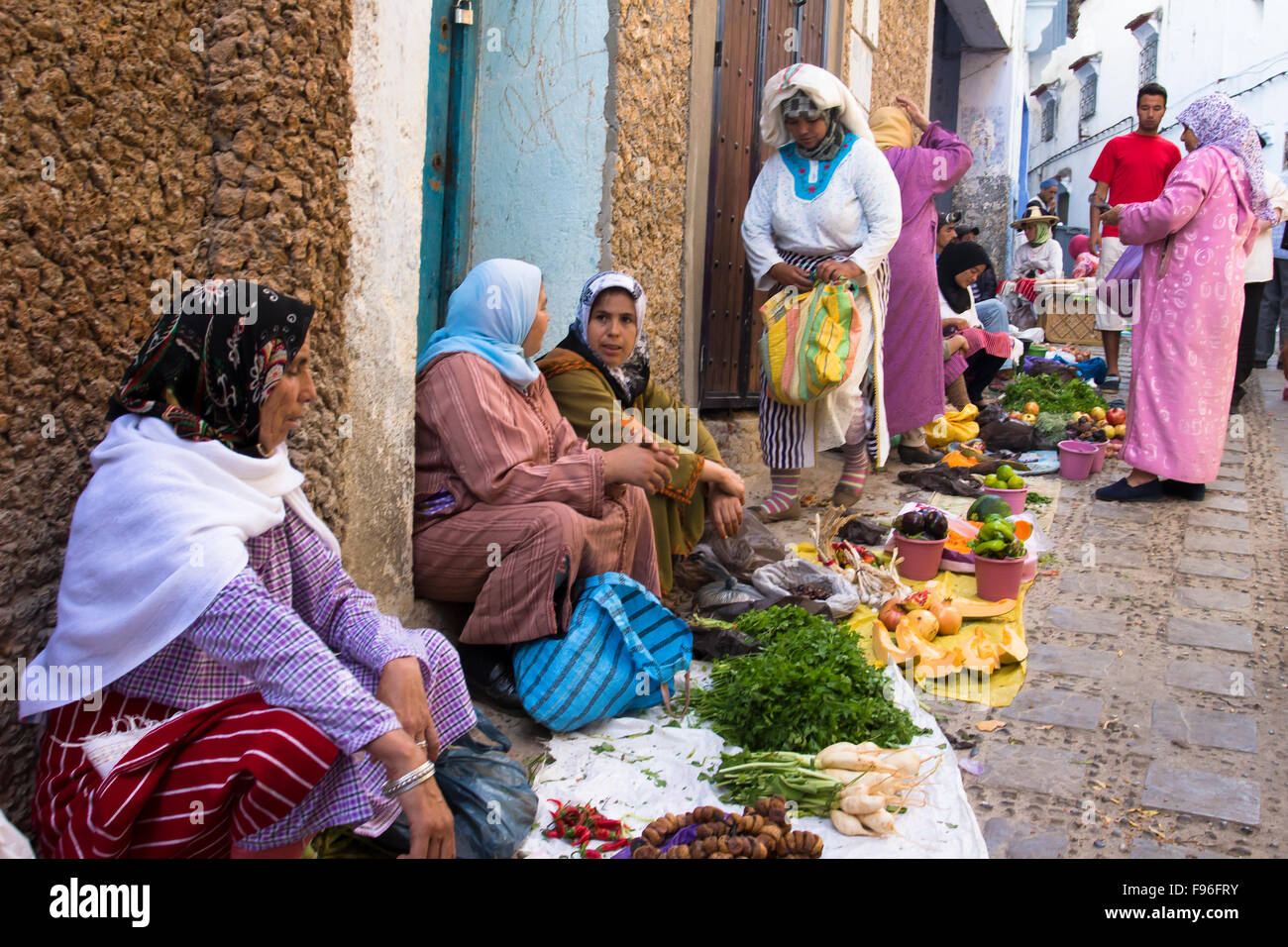 Medina, Chefchaouen, Marocco Foto Stock