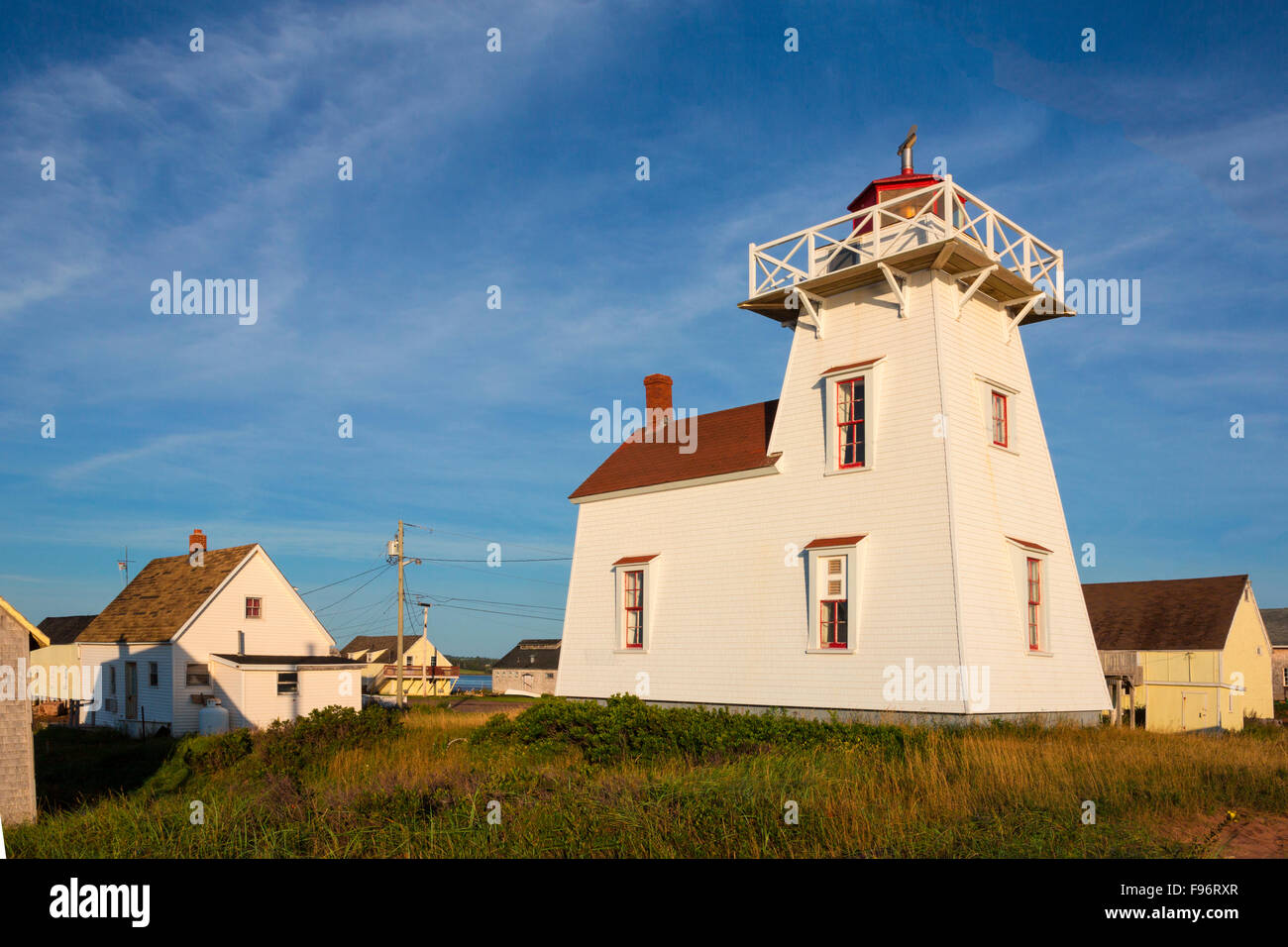 Faro, Nord Rustico, Prince Edward Island, Canada Foto Stock