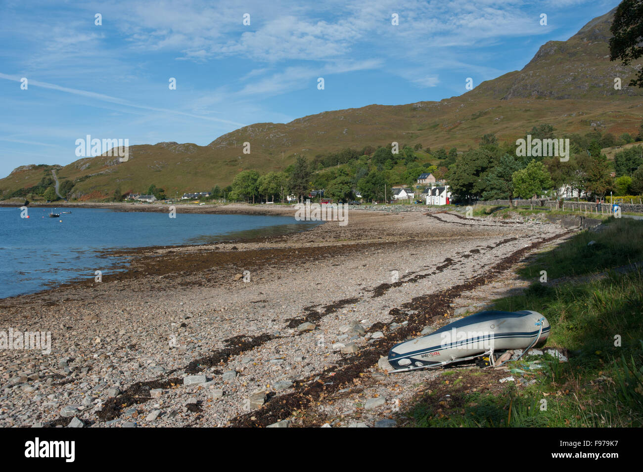 Arnisdale bay Lochaber in Scozia Foto Stock