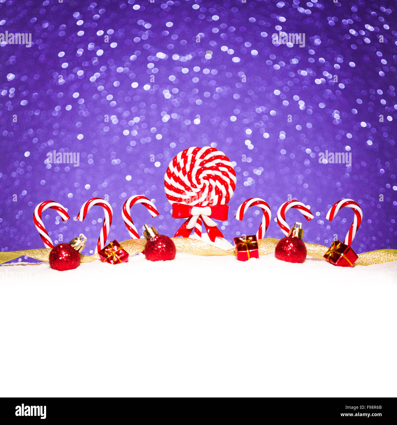 Sfondo luminoso candy caramello Foto Stock