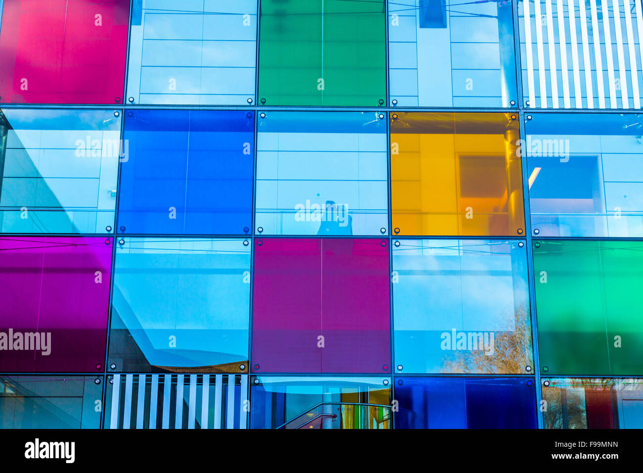 Museo di Arte Moderna e Contemporanea di Strasburgo, Alsazia, Francia, Foto Stock