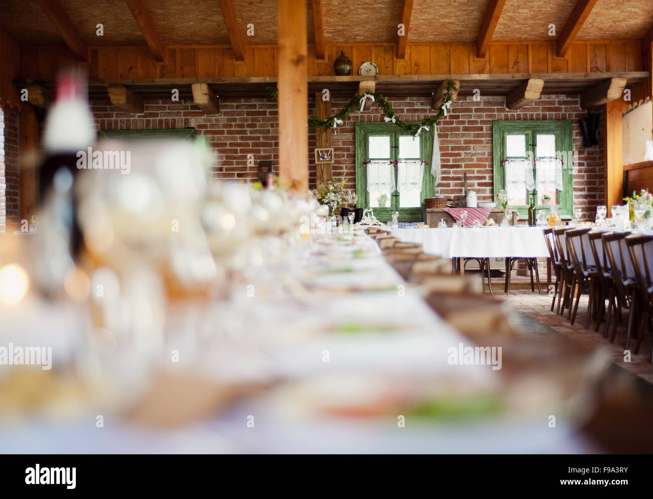 Bella decorazione di evento per vari celebrazione style Foto Stock