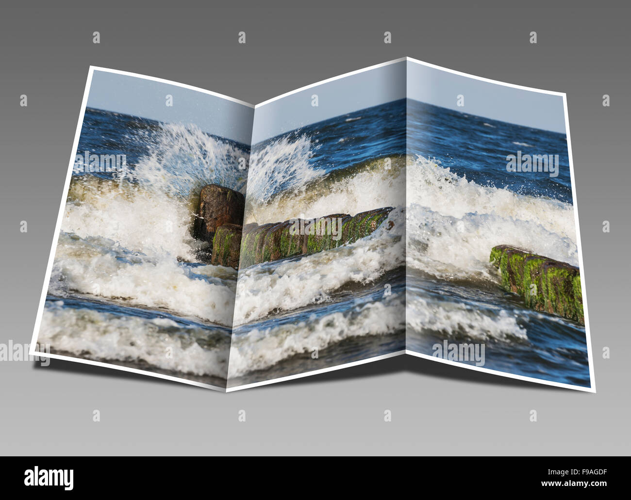Pennelli sulla spiaggia del Mar Baltico nei pressi di Bansin, isola di Usedom, Meclemburgo-Pomerania Occidentale, Germania, Europa Foto Stock