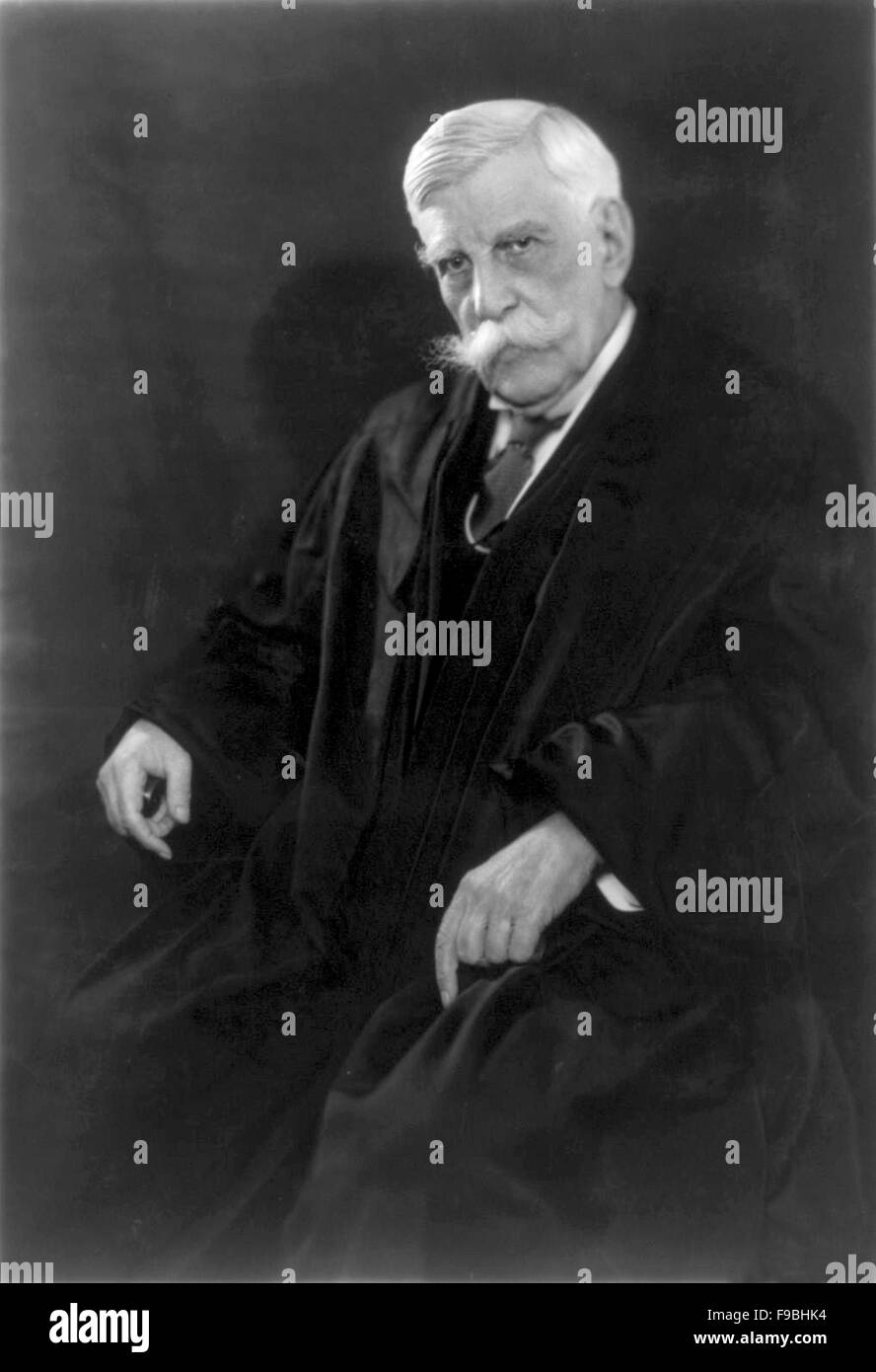 Oliver Wendell Holmes Jr., giurista americano che ha servito come un socio della Corte suprema degli Stati Uniti dal 1902 al 1932, Foto Stock