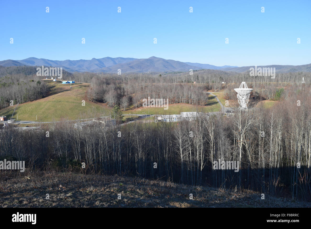 Il Pisga astronomiche Istituto di ricerca che è stato formalmente un satellite della NASA stazione di tracking. Foto Stock