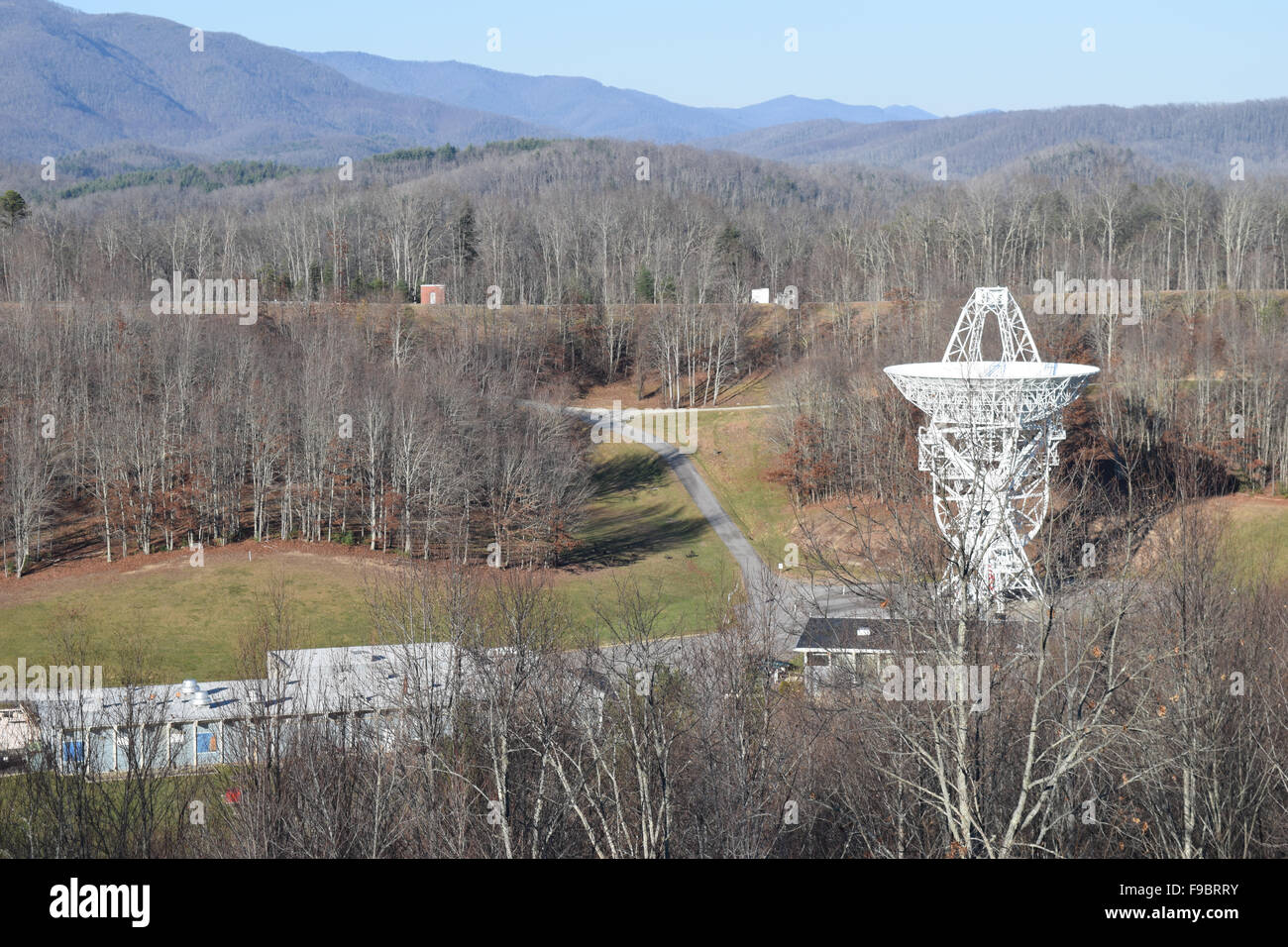 Il Pisga astronomiche Istituto di ricerca che è stato formalmente un satellite della NASA stazione di tracking. Foto Stock