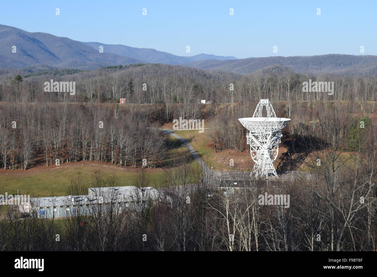 Il Pisga astronomiche Istituto di ricerca che è stato formalmente un satellite della NASA stazione di tracking. Foto Stock