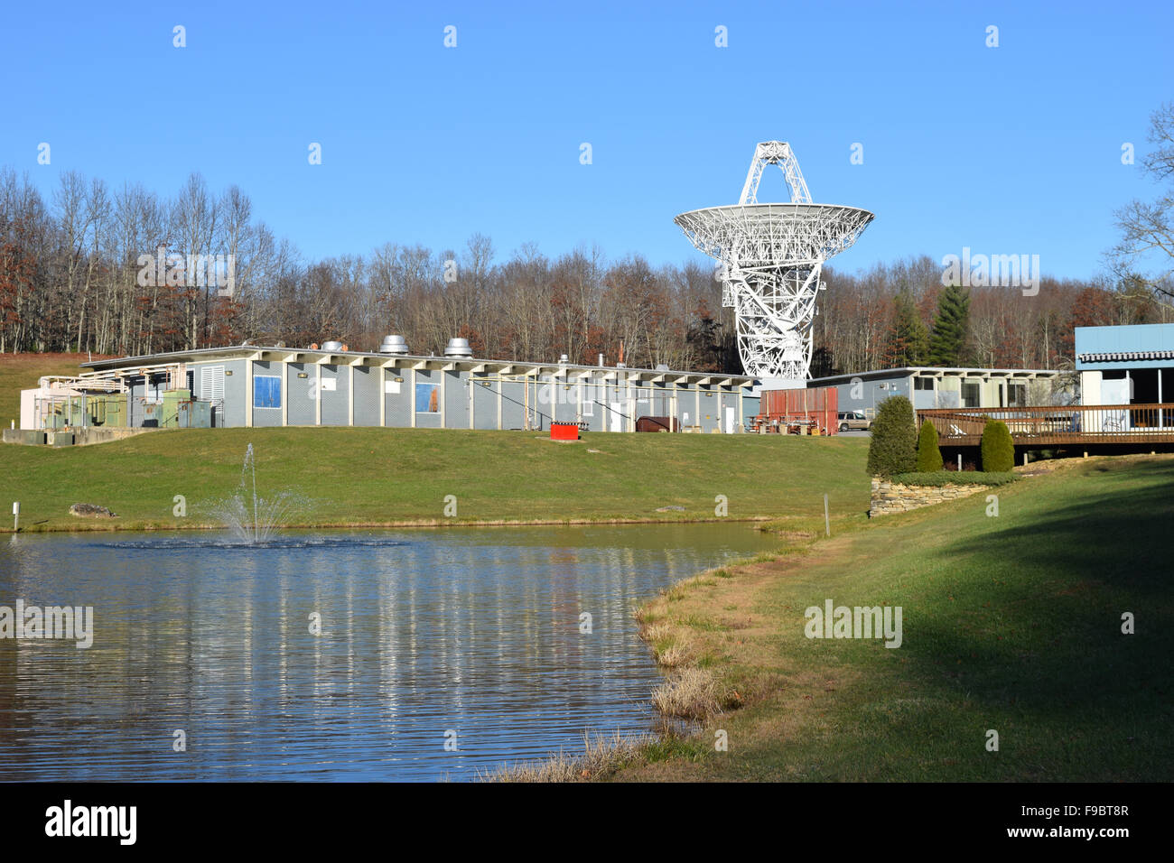 Il Pisga astronomiche Istituto di ricerca che è stato formalmente un satellite della NASA stazione di tracking. Foto Stock