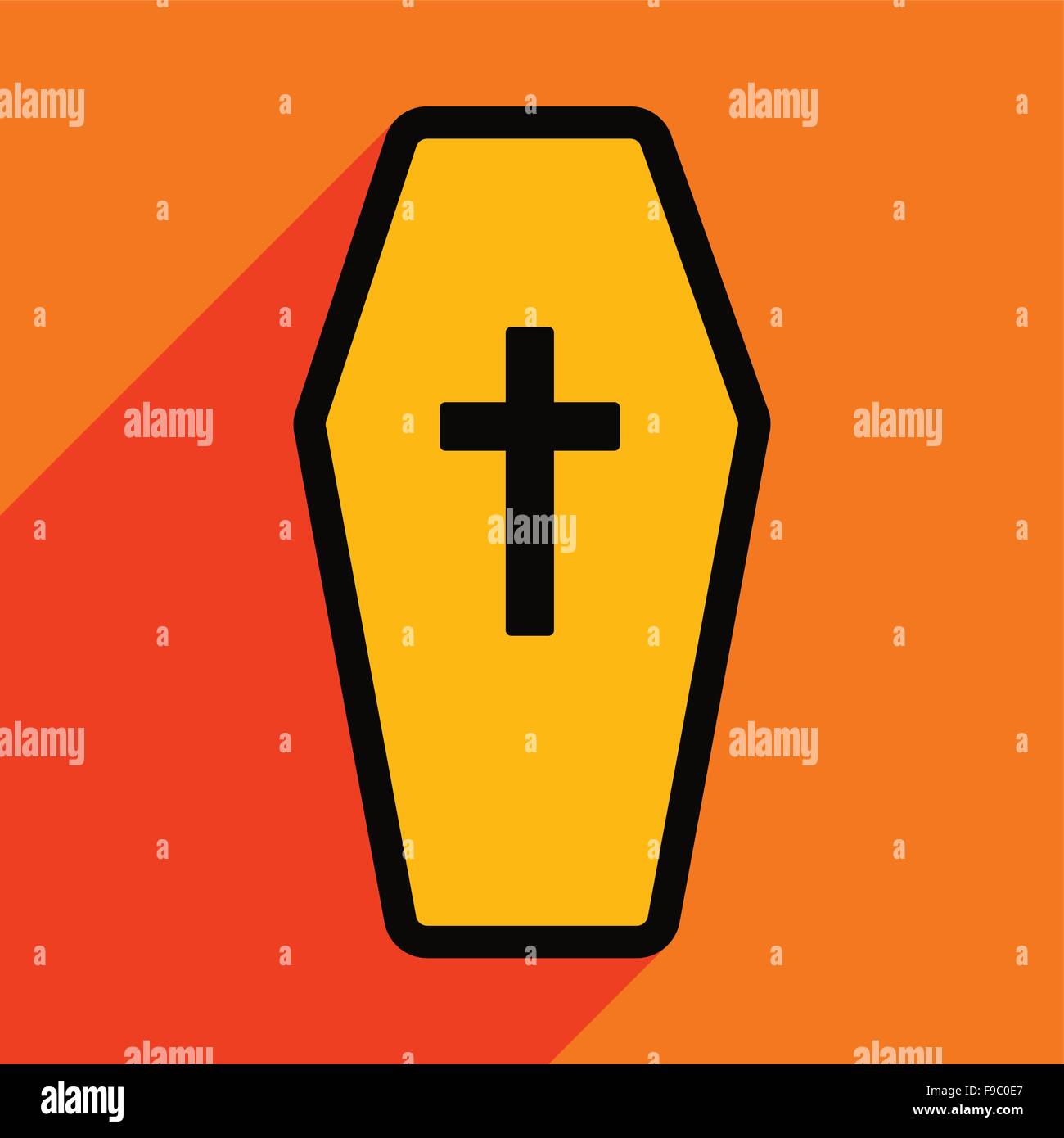 Piatto con icona di ombra e di mobile application bara Illustrazione Vettoriale