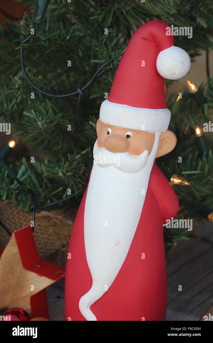 Babbo Natale figura Foto Stock