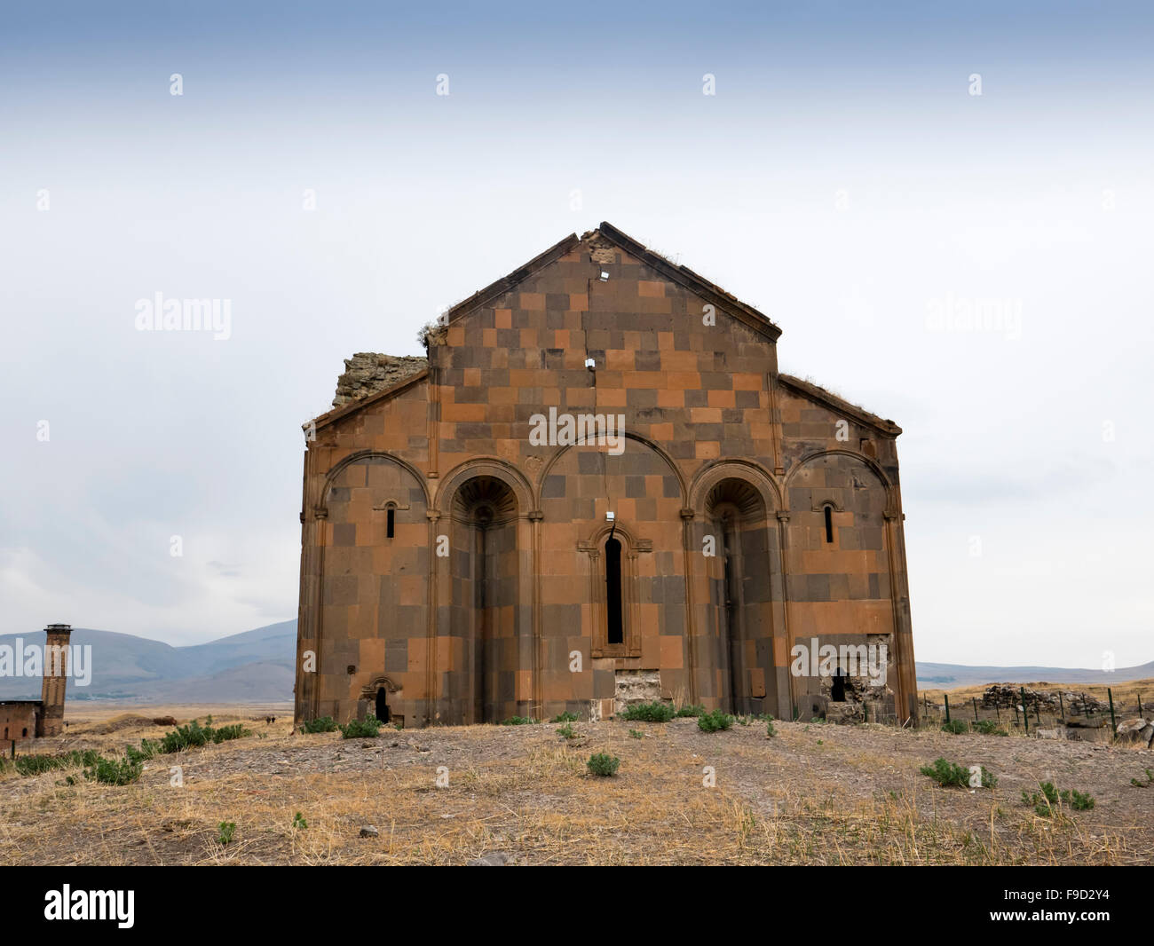La cattedrale, Ani, Anatolia Orientale, Turchia. Foto Stock