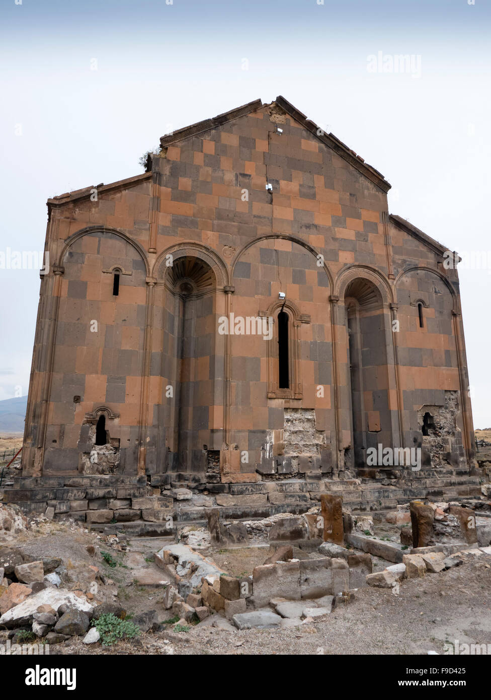 La cattedrale, Ani, Anatolia Orientale, Turchia. Foto Stock