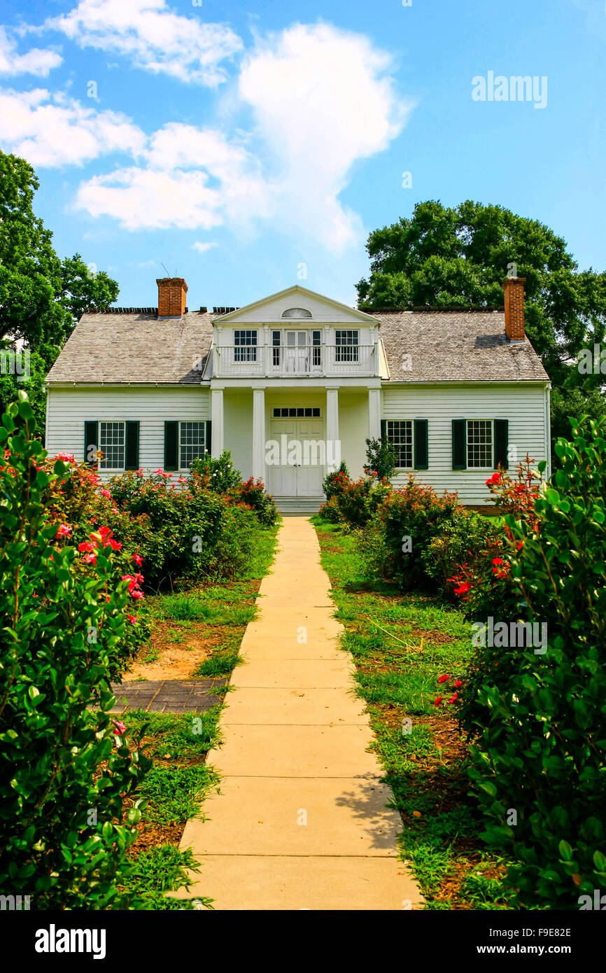 Shirley House, una guerra civile edificio ancora in piedi all'interno del campo di battaglia Parco Nazionale in Vicksburg MS Foto Stock