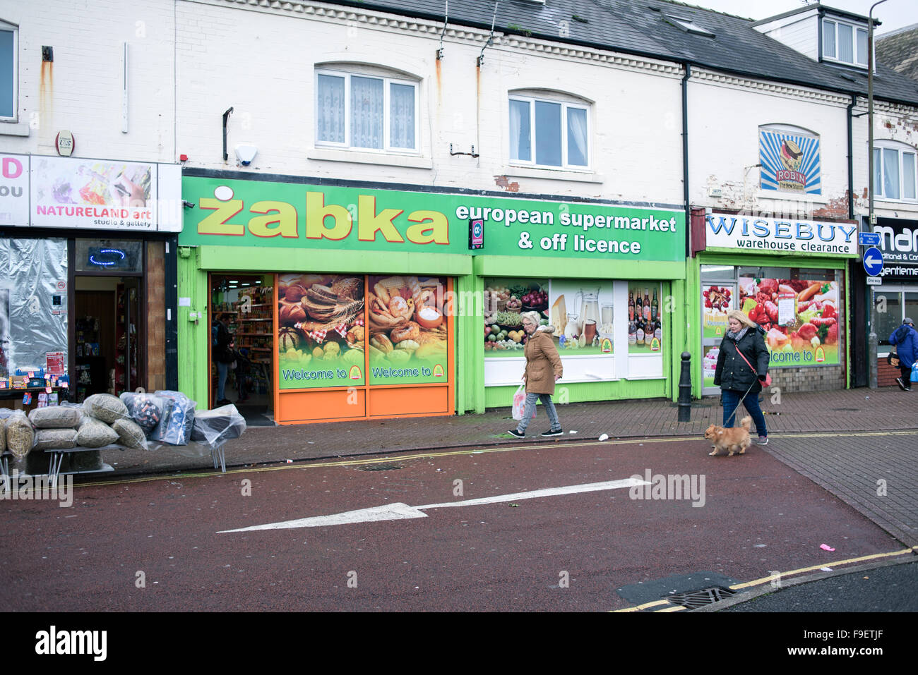 Shirebrook Nord DERBYSHIRE REGNO UNITO Foto Stock