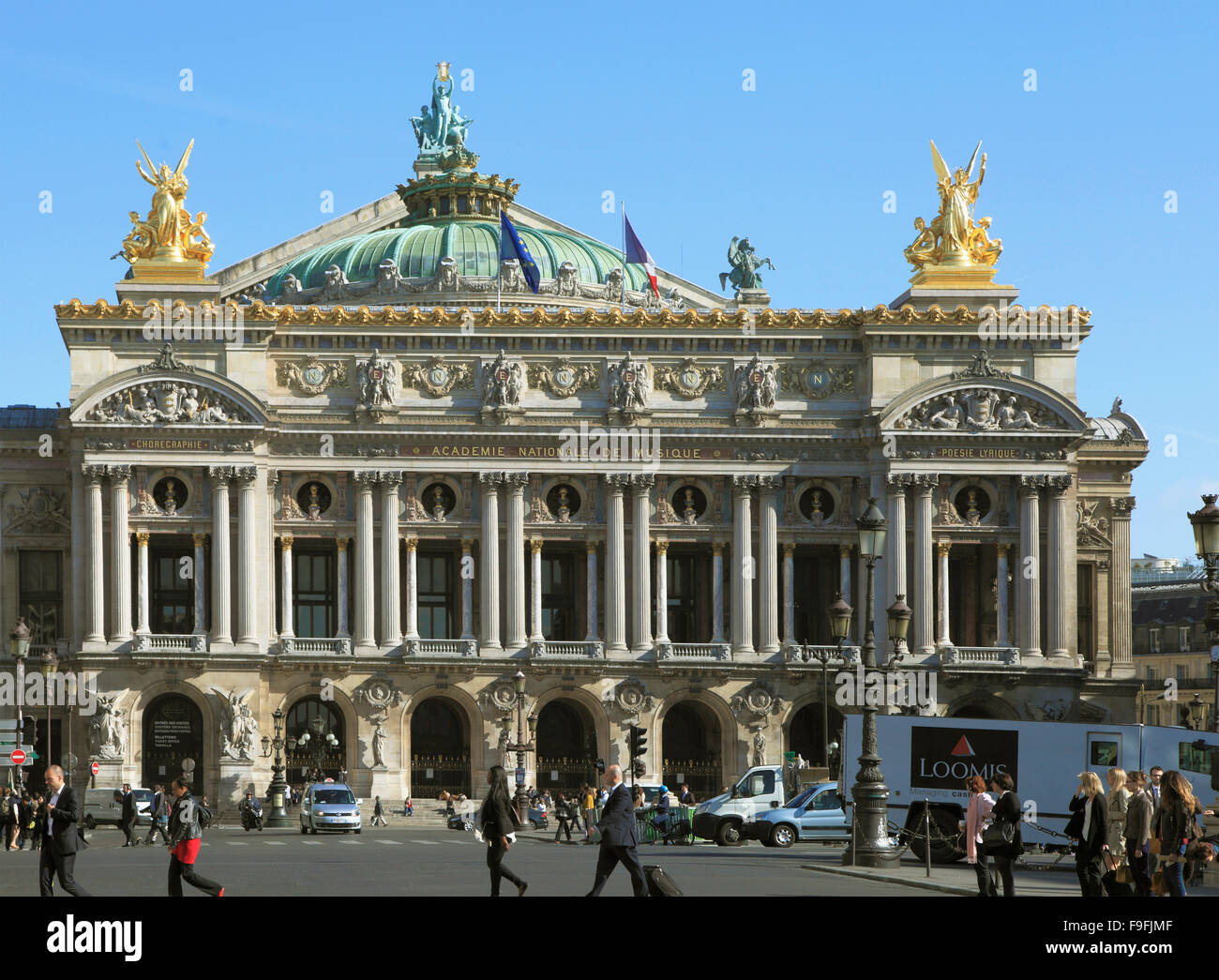 Francia, Parigi, Opera Garnier, Foto Stock