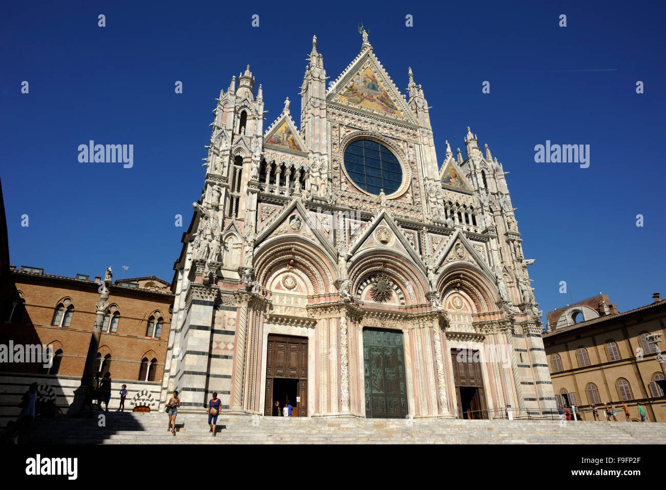 Italia, Toscana, Siena, cattedrale Foto Stock