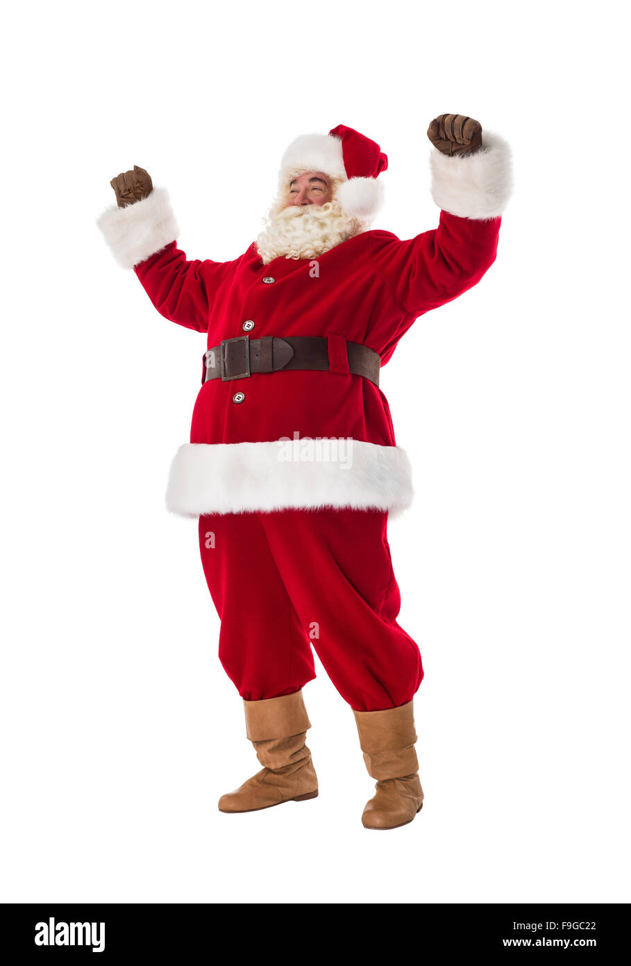 Babbo Natale e i suoi successi ritratto completi Foto Stock